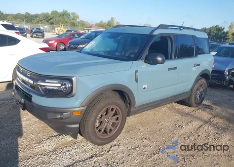 2021 Ford Bronco Sport Big Bend z USA, uszkodzony, nr VIN 3FMCR9B68MRB36046